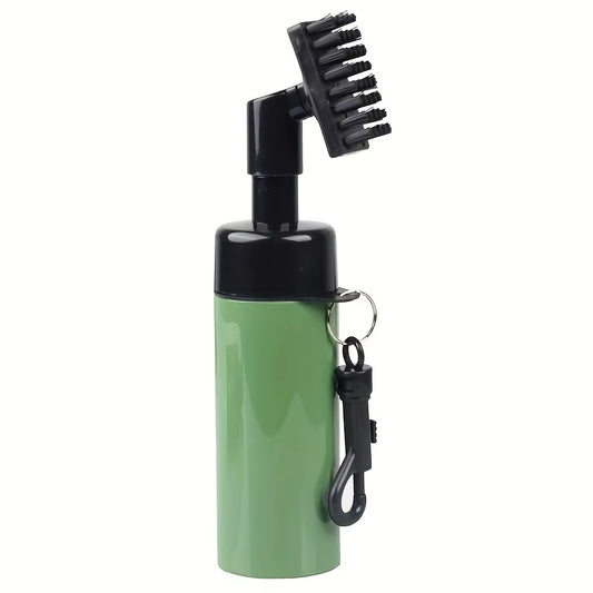 1Pc Golf Club Cleaner Groove Tube Golf Brush Golf Club Brush with Leakproof Reservoir Tube Squeeze Bottle for Easy Cleaning