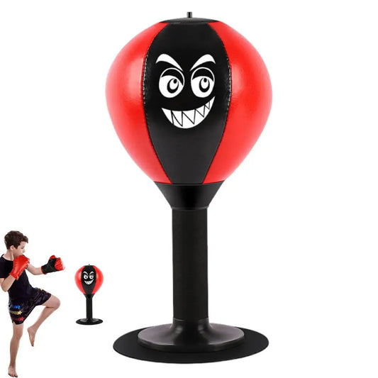 Desktop Punching Bag Stress Relief Punching Bag Table Boxing Bag with Suction Cup Desk Boxing Punch Ball for Kids Adults